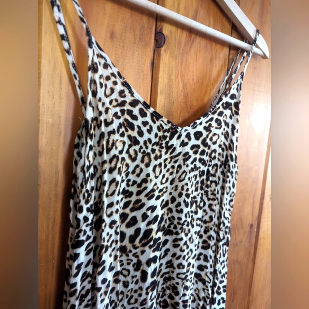 Leopard Print Dress - Picture 3 of 4